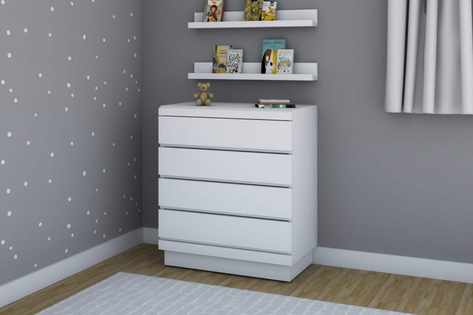 Comoda Victoria Blanco