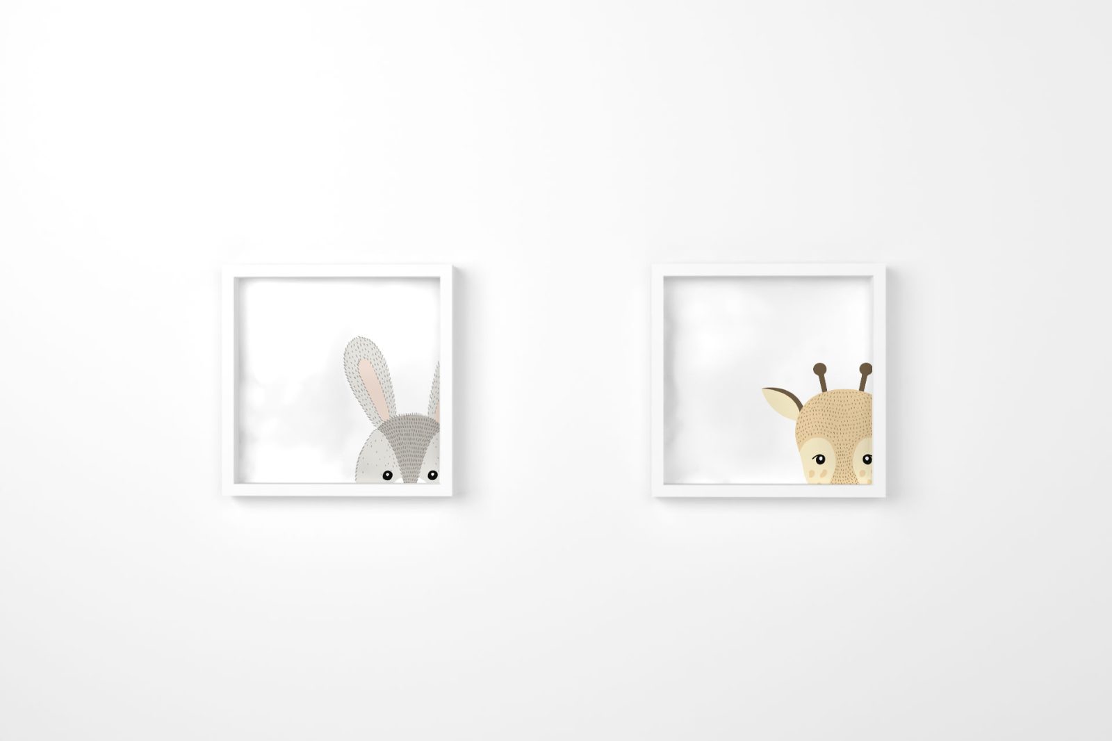 conejo jirafa blanco