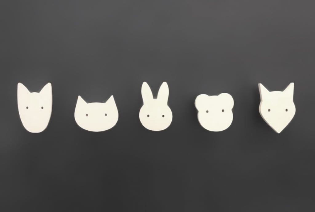 perchero de animalitos